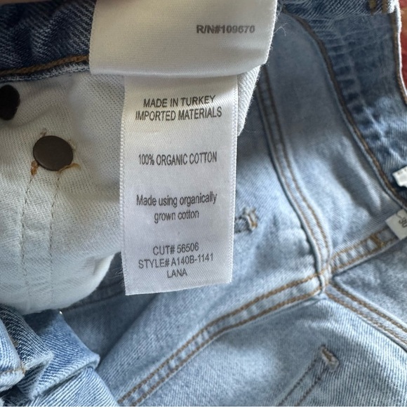 Agolde Lana Straight High Rise Jeans size 30 - Picture 11 of 11